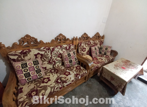 সোফা ফুল সেট + টি টেবিল বিক্রি হবে✅